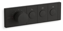 Anthem Thermostatic Three-Outlet Recessed Valve Control Panel Trim