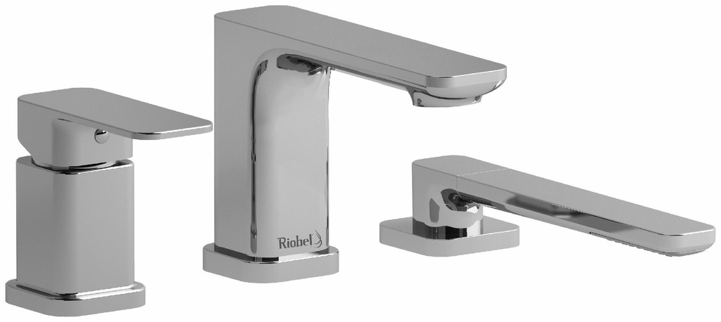 Equinox 3-Hole Deck Mount Tub Filler Trim