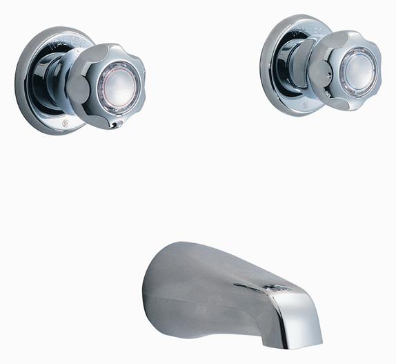 2-Handle Tub Filler Trim