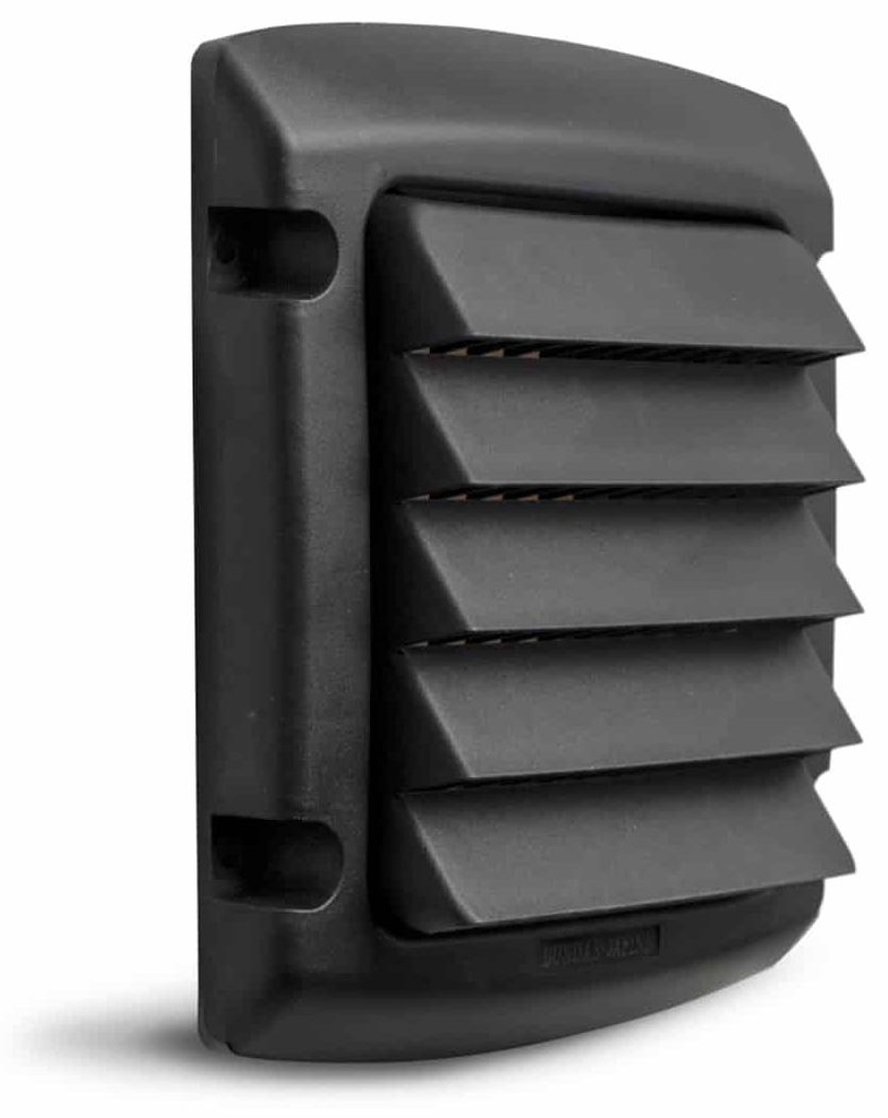 6" PROVENT INTAKE CAP BLACK