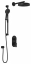 Moroka TD2 Premia Thermostatic Integrated Diverter Shower System with Wall Arm (Less Valve)