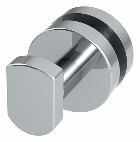 Glass Mounted Robe Hook