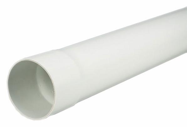 6"x10' PVC SEWER PIPE CSA B/E WHITE BDS