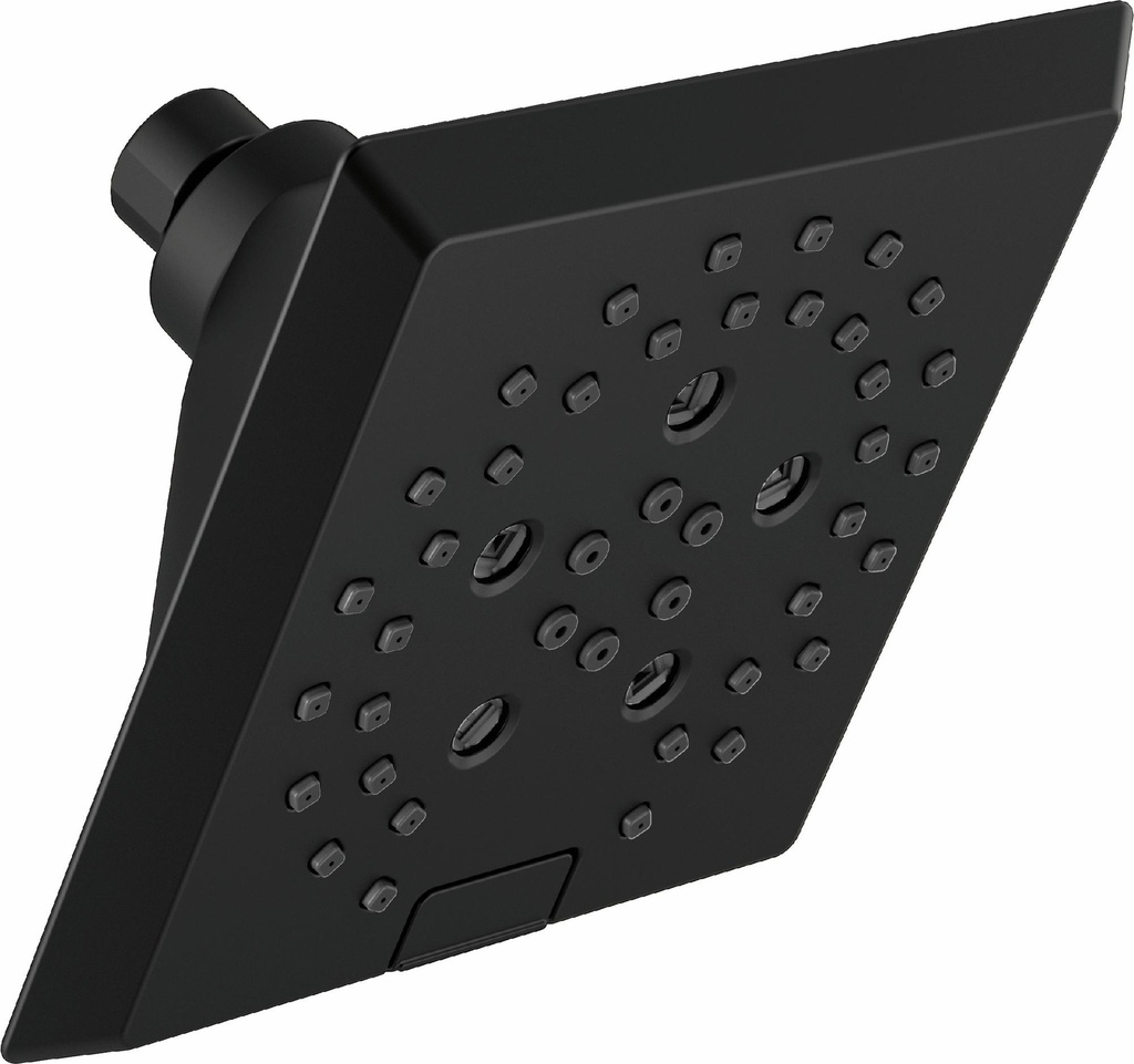 Angular Modern 5-Setting H2Okinetic Shower Head
