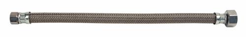 30" Flexible Faucet Connector 3/8" Comp x 1/2" FIP