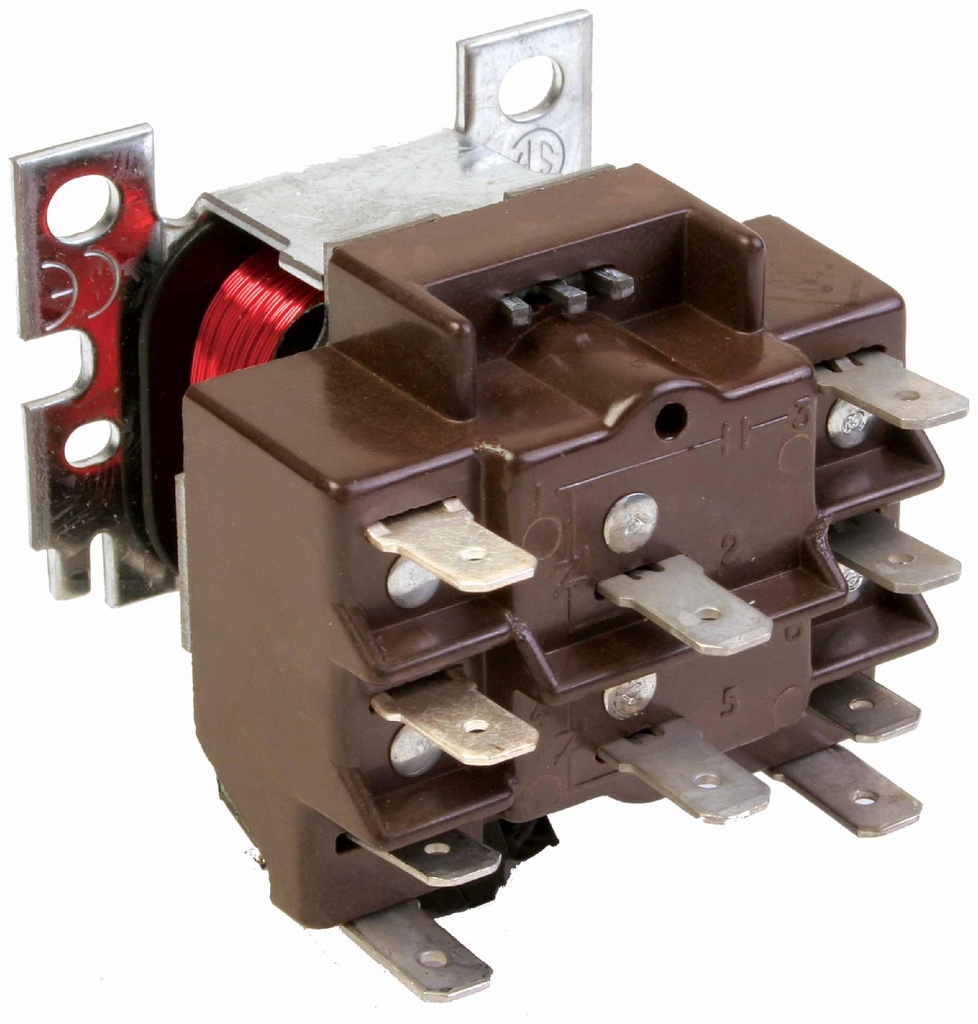 RELAY. DPDT. COIL VOLTAGE: 24V. TERMINAL CONNECTIONS: QUICK CONNECT.