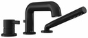 Basico 3-Piece Roman Tub Filler with Hand Shower