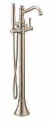 Belfield Floor Mount Tub Filler with Hand Shower