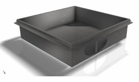 3.5" Dryer Box w/ 4" Tube