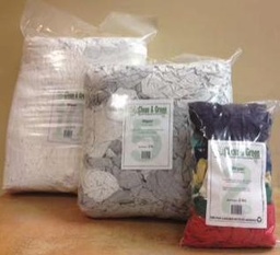 [5436010] 10 POUND BAG COLOURED RAGS PERBAG