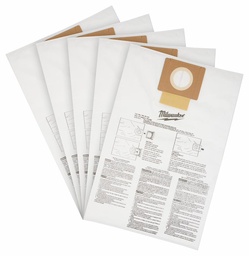 [4524865] FLEECE DUST BAGS (5PK) 6 GALLON