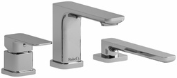 [2612610] Equinox 3-Hole Deck-Mount Tub Filler With Hand Shower Trim
