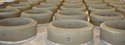 [7672635] 2 MANHOLE GRADE RINGS ROUND