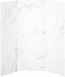 [3747863] 36 x 36 x 36 3-Panel Shower Wall Kit for Alcove Installation