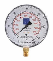 [3804113] AIR-WATER GAUGE 0-300PSI 11-553-00