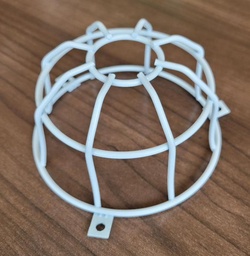 [3804700] HEADGUARD 1 PC SURFACE MOUNT WHITE