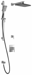 [3742255] Grafik T2 Premia Thermostatic Shower System with Wall Arm (less valves)