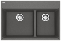 [4405733] Maris 33-1/16" Fragranite 1.5 Bowl Drop-In Kitchen Sink