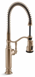 [2951257] Tournant Semi-Professional Kitchen Faucet with Spring Pulldown Spray