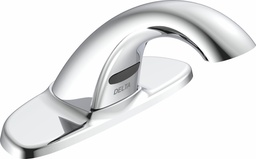 [6547099] HDF H2Optics Centerset Battery Operated Electronic Bathroom Faucet less Grid Strainer