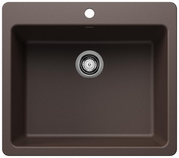 [1217259] Liven 25 1 Bowl Dual Mount Kitchen Sink