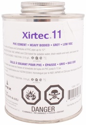 [7999920] 473ml Xirtec 11 CSA PVC Cement Grey
