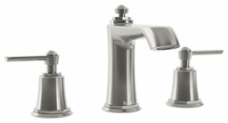 [3742422] Rustik Widespread Bathroom Faucet with Push Drain and Overflow
