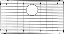 [1219707] Precision and Radius Super Single Sink Grid