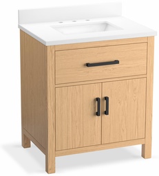 [2922678] Kresla 30" Bathroom Vanity with Sink and Quartz Top