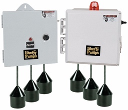 [1581310] 120/208/240V Duplex Control Panel, 1 PH, NEMA 1, 0 - 14.9  Full Load Amps, 3 Float