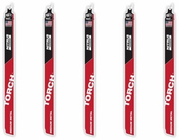 [4518987] 12" 10TPI NITRUS MEDIUM METAL 5PK