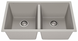 [3748735] Bacia 31" Granistone 2 Bowl Undermount/Drop-In Kitchen Sink