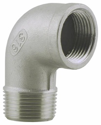 [7110615] SS316SE-10 - '1" 316SS St Elbow Iso4144'