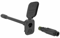 [7097085] 8" Hydrant V2+ - Matte Black