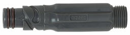 [7097093] Straight Hose Connector - Slate Gray