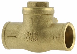 [3505024] 08060512NL - 'NO LEAD 1"CxC SWING CHECK'