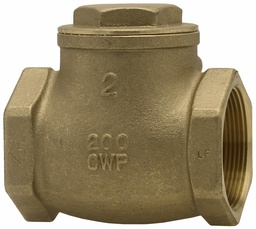 [3505050] 08060811NL - 'No Lead 2"FPT Swing Check'