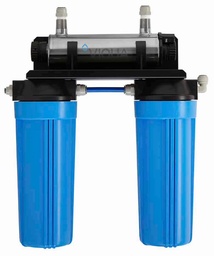 [6627627] 120V (NEMA 5-15P) 1 GPM, POU System, 1 x 10" Carbon/Lead & 1 x 10" Sediment Filter, Stainless Steel Bracket, LED Power & Lamp On Indicator, Safety-Loc Connector