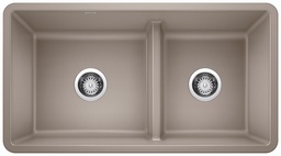 [1217742] Precis U 1.75 Bowl Undermount Low Divide Silgranit Sink