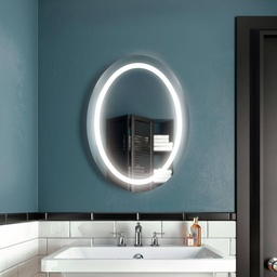 [3749423] Effect Illuminated Oval Bathroom Mirror 24" x 32"