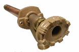 [7093640] Model 16 Wall Faucet CP Inlet 12 Inch