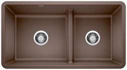 [1212941] Precis U 1.75 Bowl Undermount Low Divide Silgranit Sink