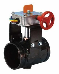 [6666465] 4" Butterfly Valve UL/FM PPS w/3/4 Tap Series 7B2