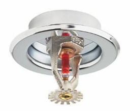 [6677059] 1/2" Standard Response 155F K5.6 Pendent Sprinkler Head Chrome FireLock V2707