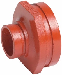 [6660208] 3" x 1-1/2" Grooved Concentric Reducer No. 50