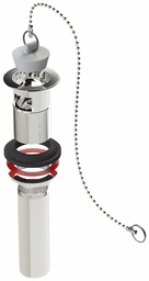 [7859911] 2-Piece Plug & Chain Bathroom Sink Drain with Overflow