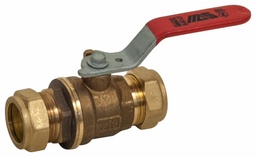 [6033035] 013-55520 MAS B-5C-LF 3/4 COMPRESSION END FP BALL VALVE