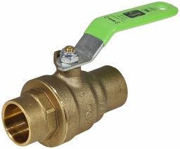 [6031575] 004-13302 RED-WHITE 5049A-LF 2 600WOG BRS-LF CXC FP BALL VALVE W/LVR