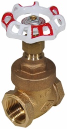 [6030020] 001-90066 RED-WHITE 206A-LF 3/4 CL125 BRZ-LF FIP OB NRS GATE NSF-61G