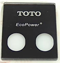 [1068075] COVER GLASS FOR ALL ECOPOWER CONCEALED FLUSH VALVES